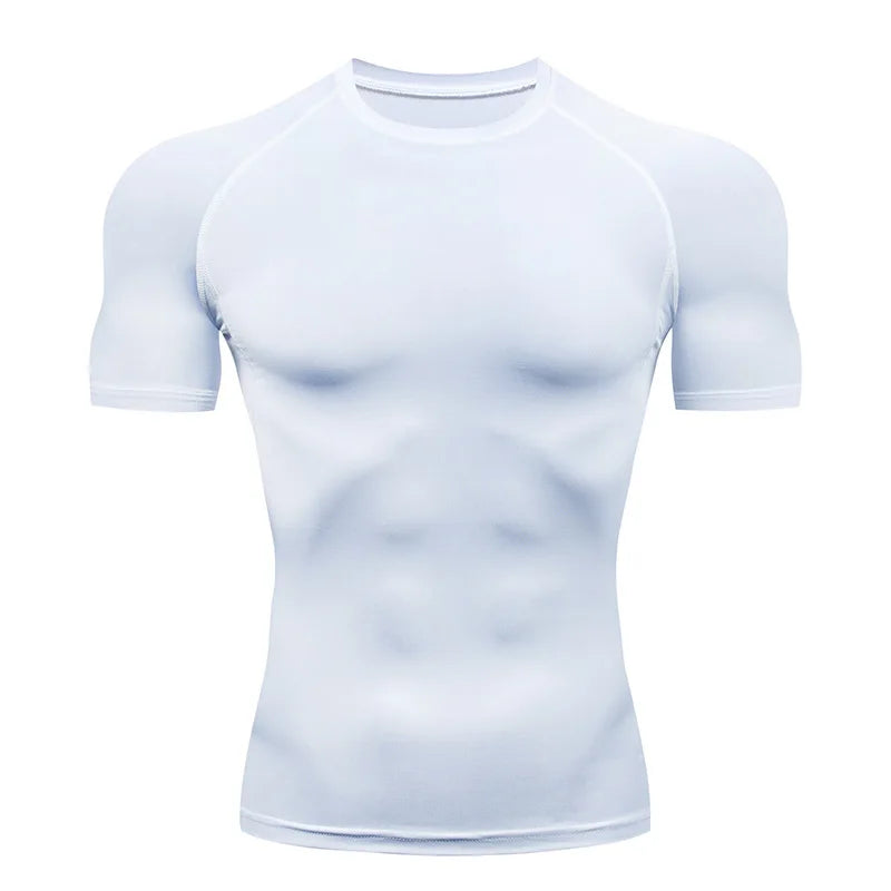 Men's compression running T-shirt