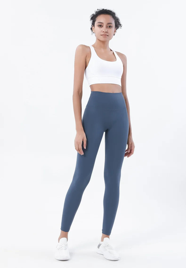 Women's two-piece nylon yoga set