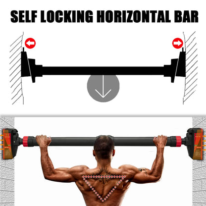 Adjustable doorway pull-up bar