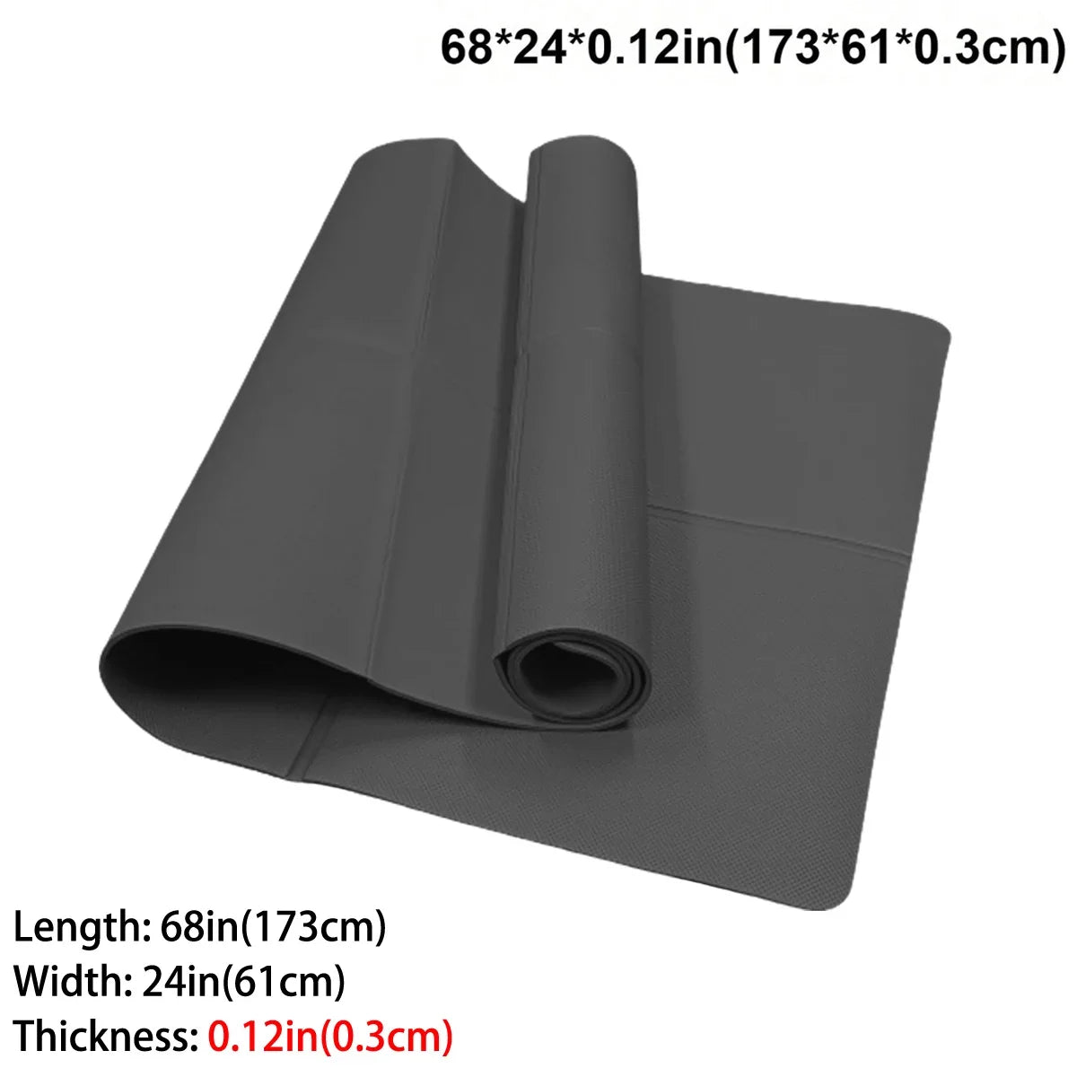 Foldable EVA yoga mat