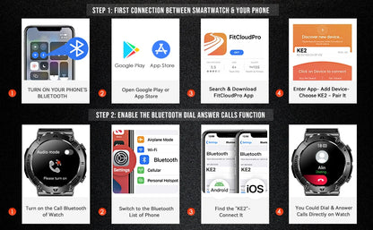 Men's Smartwatch with Bluetooth Calling