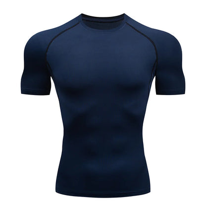 Men's compression running T-shirt