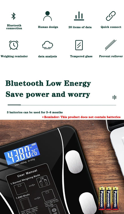 Smart scale for body fat measurement