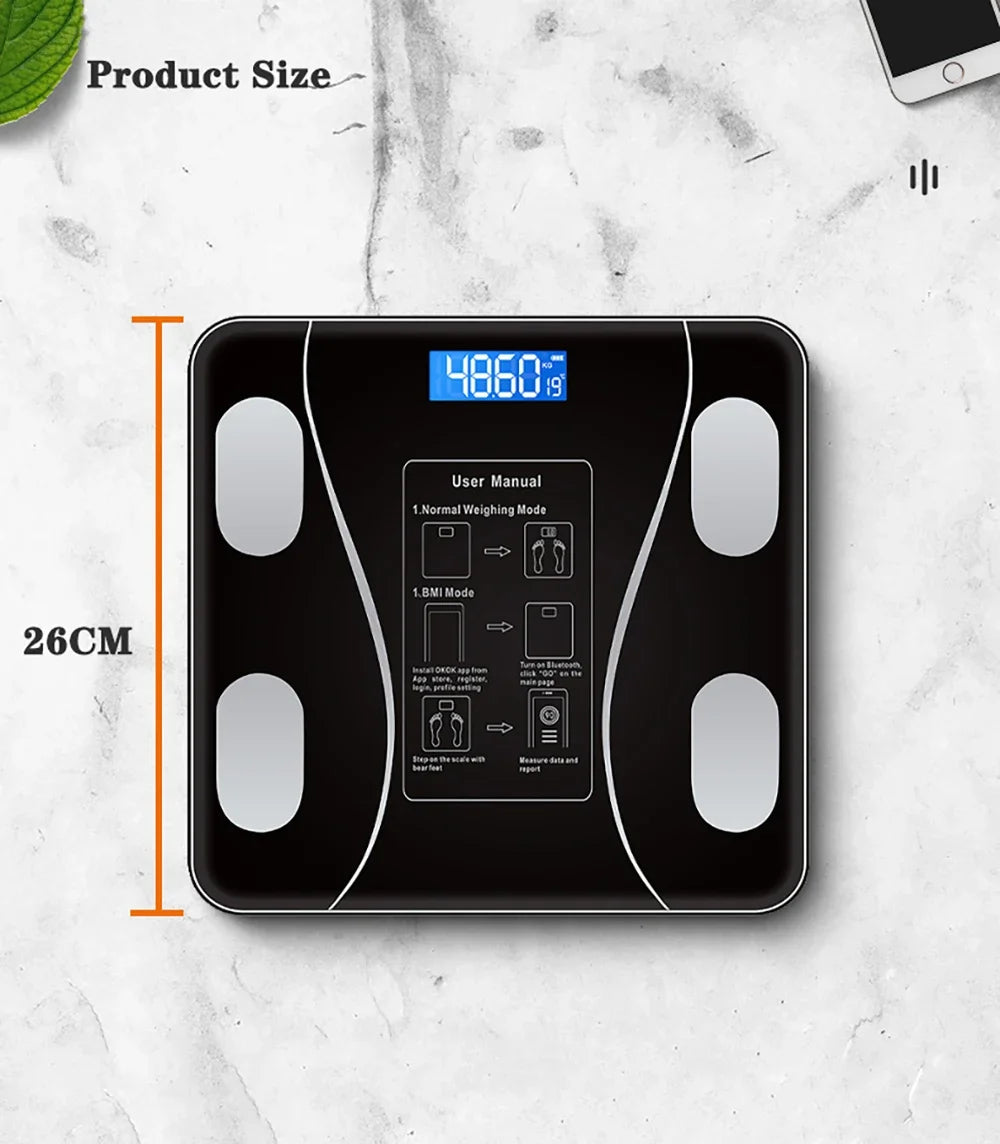 Smart scale for body fat measurement