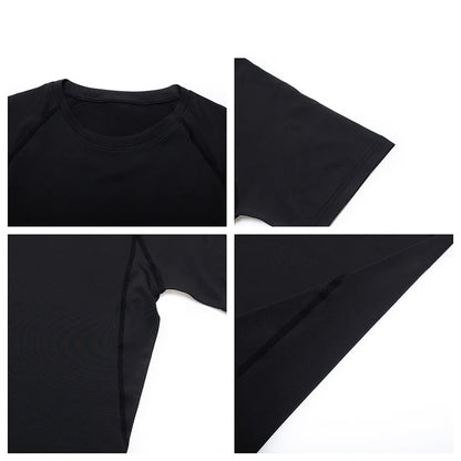 Men's compression running T-shirt
