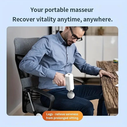 Handheld electric massage gun