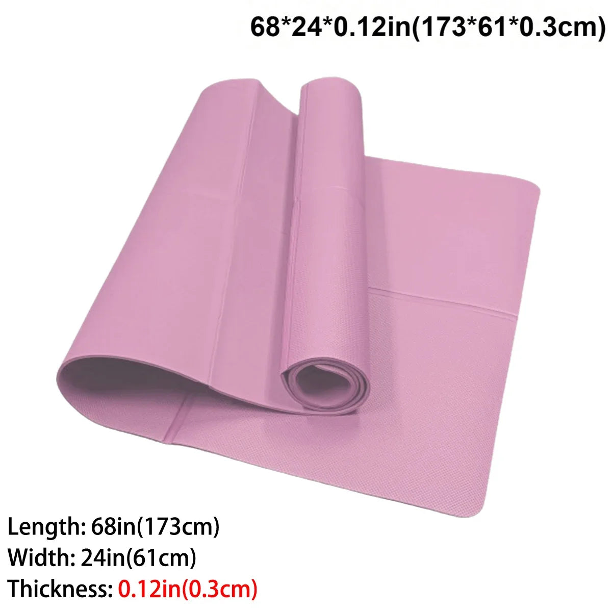 Foldable EVA yoga mat