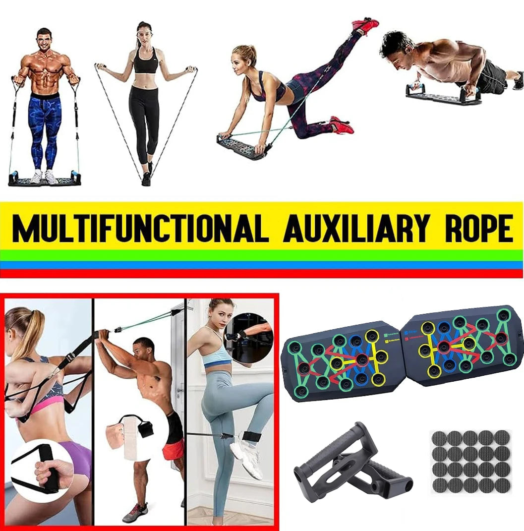 Portable multi-function push-up board