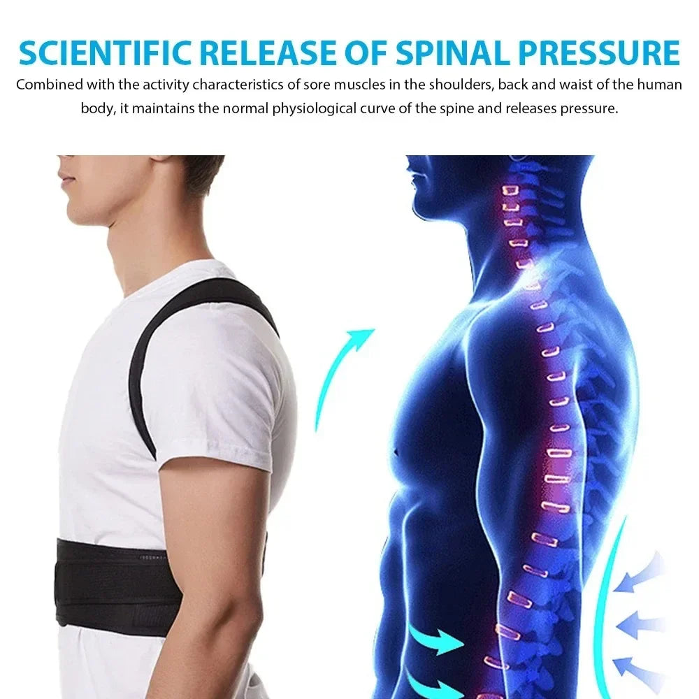 Adjustable Posture Corrector for Back