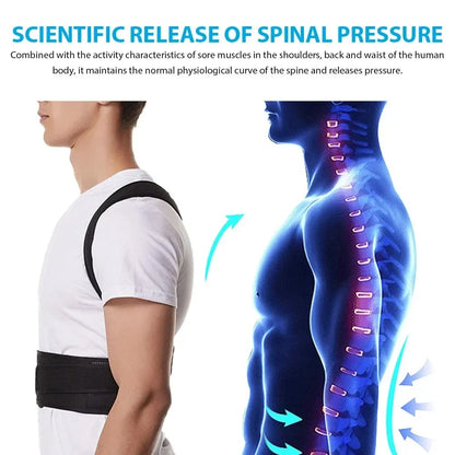 Adjustable Posture Corrector for Back