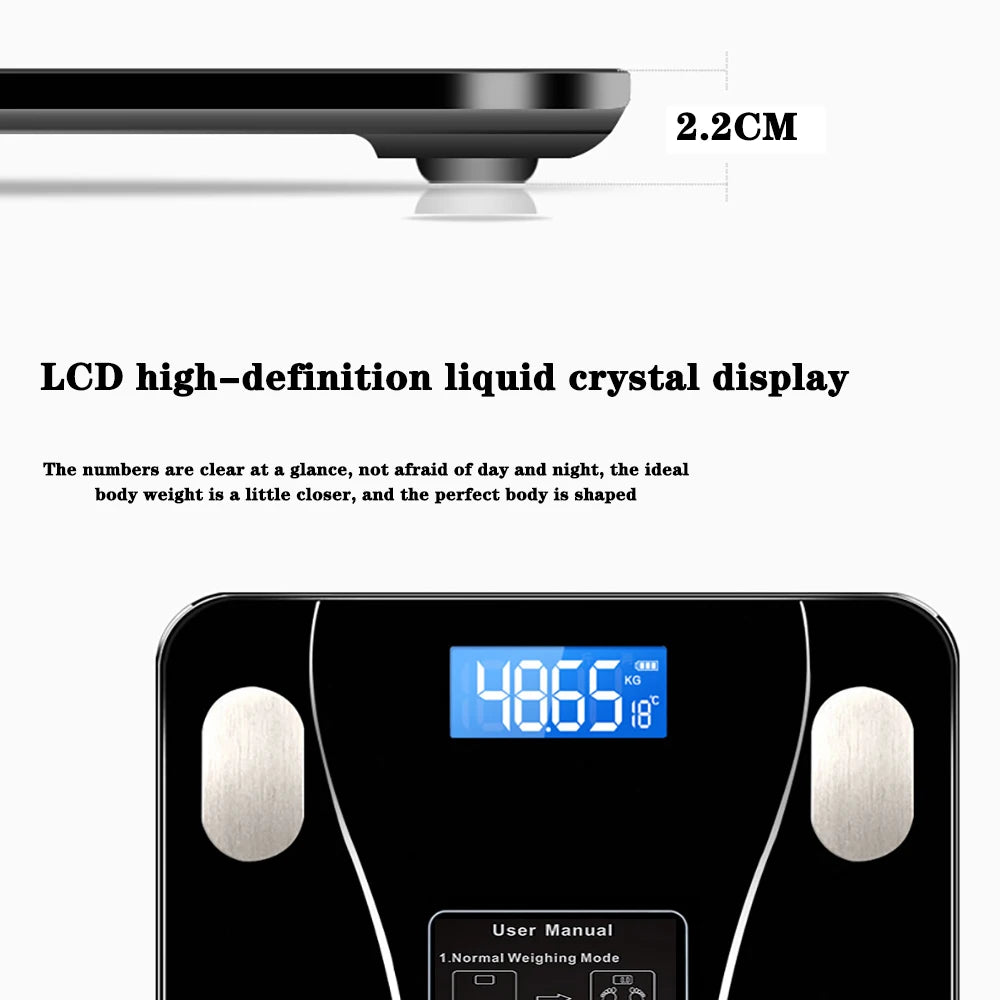 Smart scale for body fat measurement