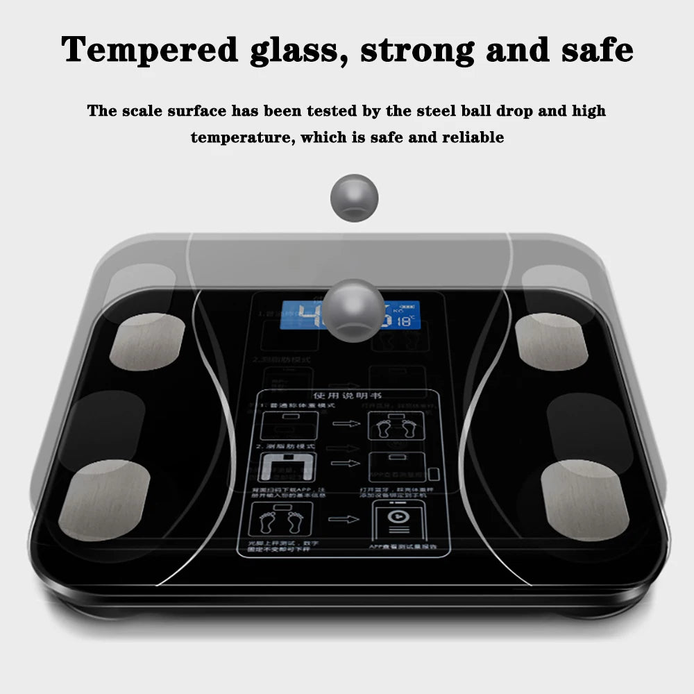Smart scale for body fat measurement