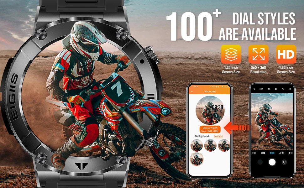 Men's Smartwatch with Bluetooth Calling
