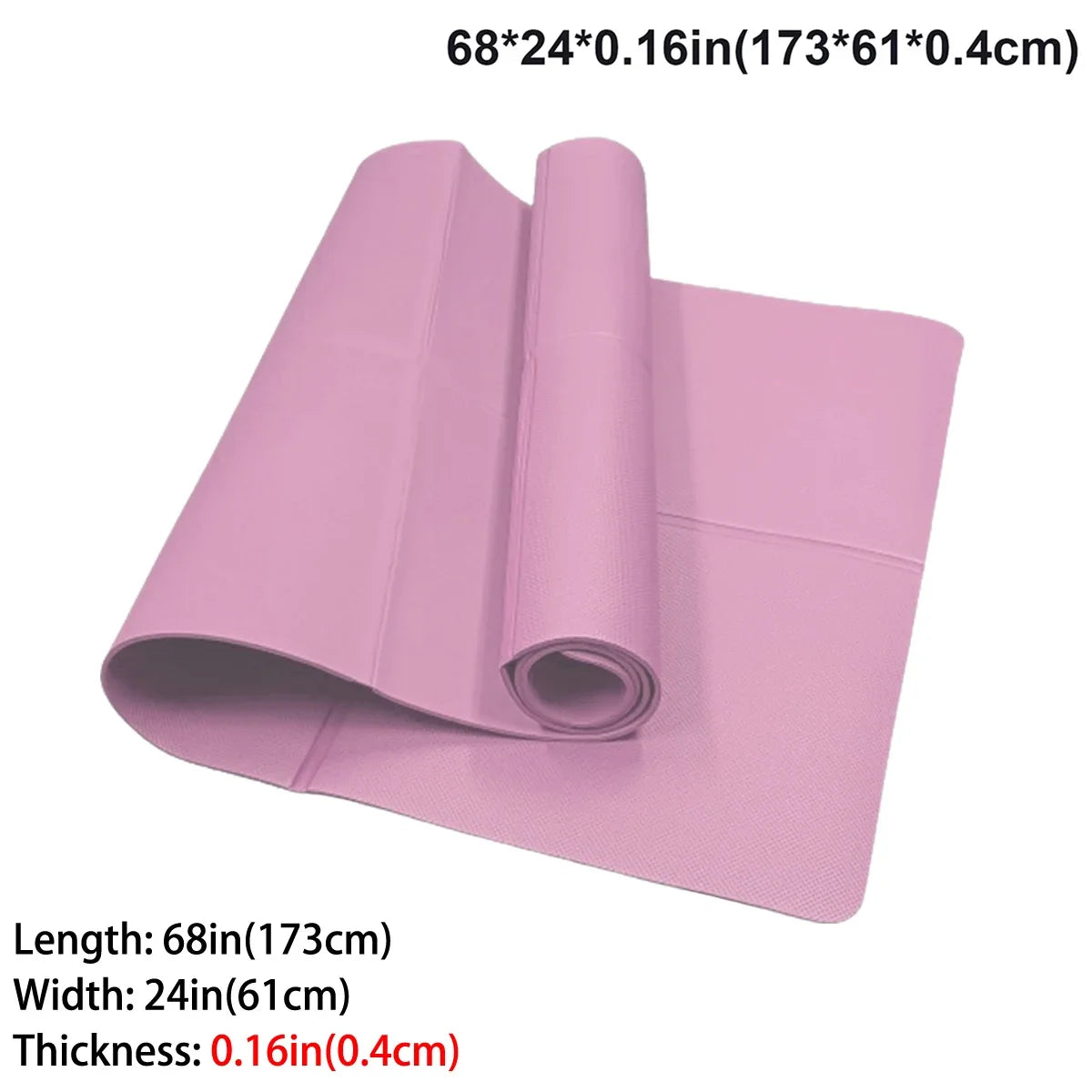 Foldable EVA yoga mat