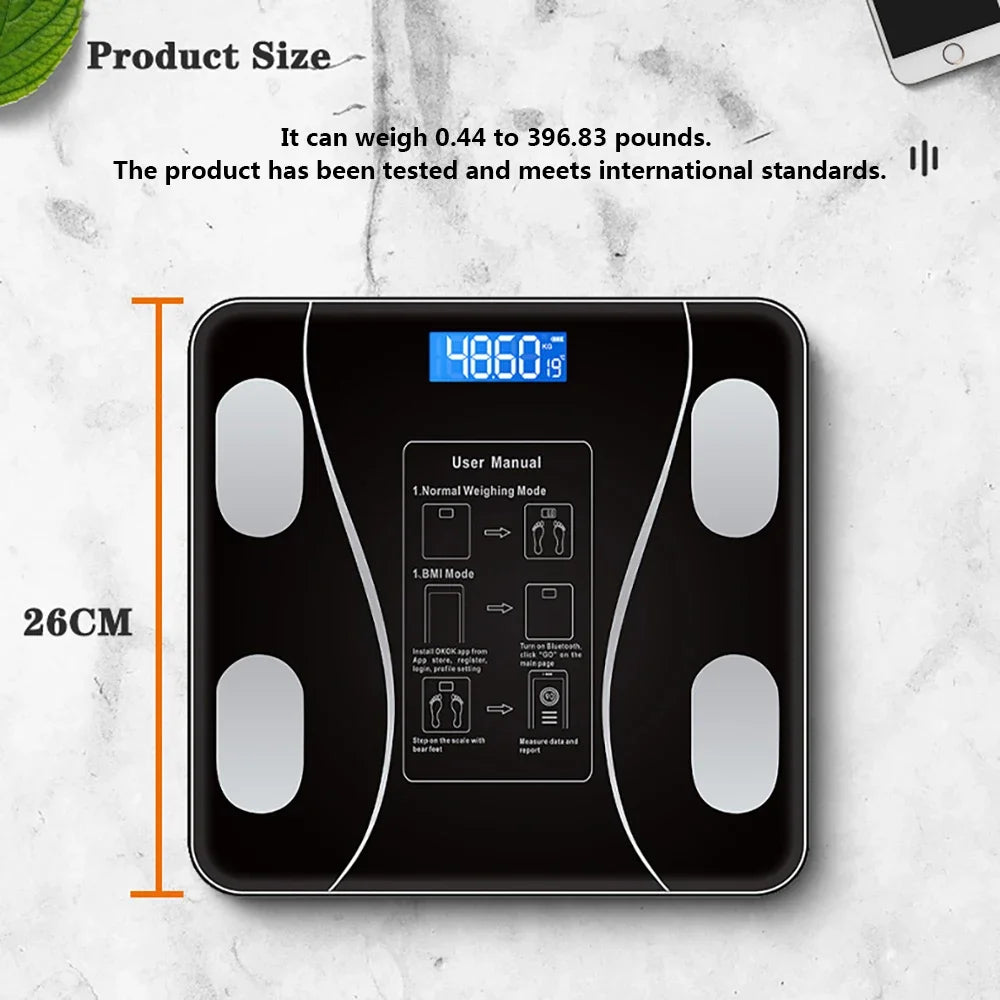 Smart scale for body fat measurement