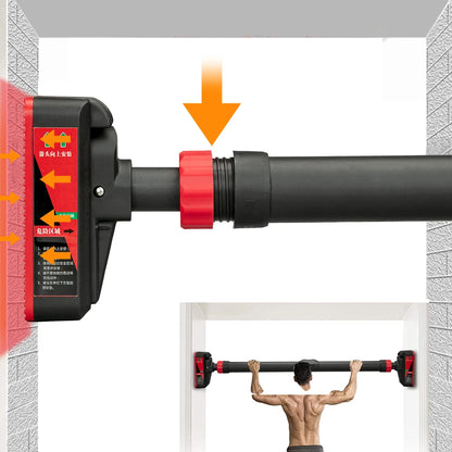 Adjustable doorway pull-up bar