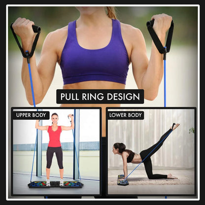 Portable multi-function push-up board
