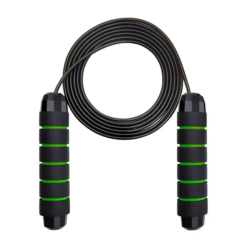 Adjustable speed jump rope
