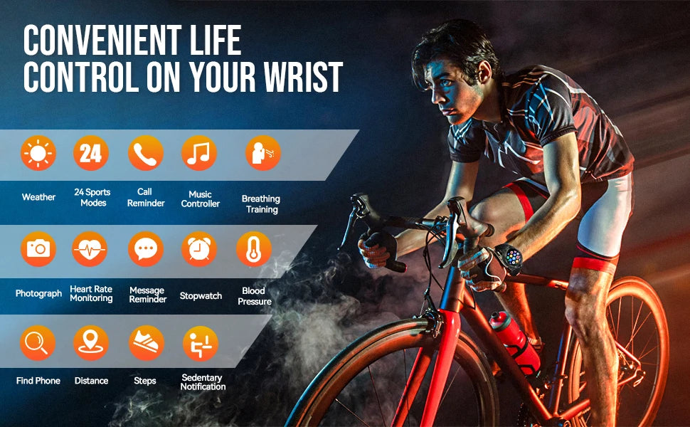Men's Smartwatch with Bluetooth Calling